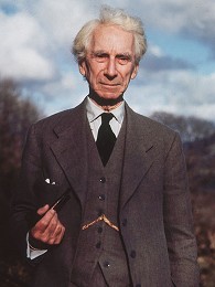 Portrait image of Bertrand Russell